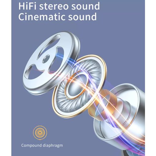 FLØ Style (FL-XY30) TWS fülhallgató aktív zajszűréssel - lila