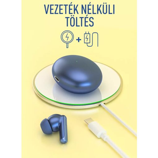 FLØ Air (FL-XY70) TWS fülhallgató kétmikrofonos zajszűréssel - kék