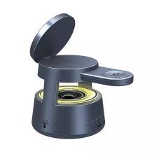 FLØ Five (FL-OJD132) 5 az 1-ben vezeték nélküli töltő BT hangszóróval - metálszürke