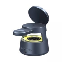 FLØ Five (FL-OJD132) 5 az 1-ben vezeték nélküli töltő BT hangszóróval - metálszürke