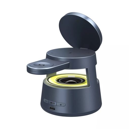 FLØ Five (FL-OJD132) 5 az 1-ben vezeték nélküli töltő BT hangszóróval - metálszürke